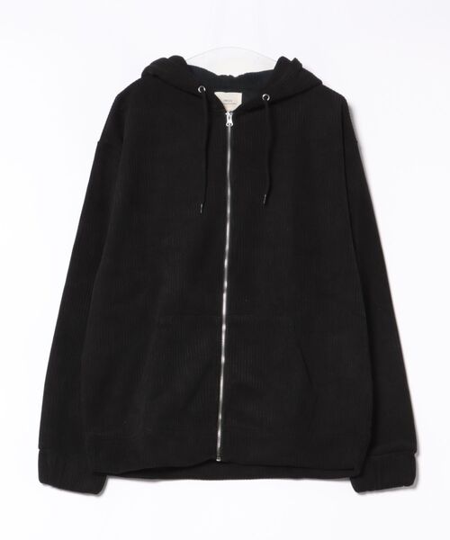 CORISCO（コリスコ） パーカー カットコーデュロイジップパーカー(M1