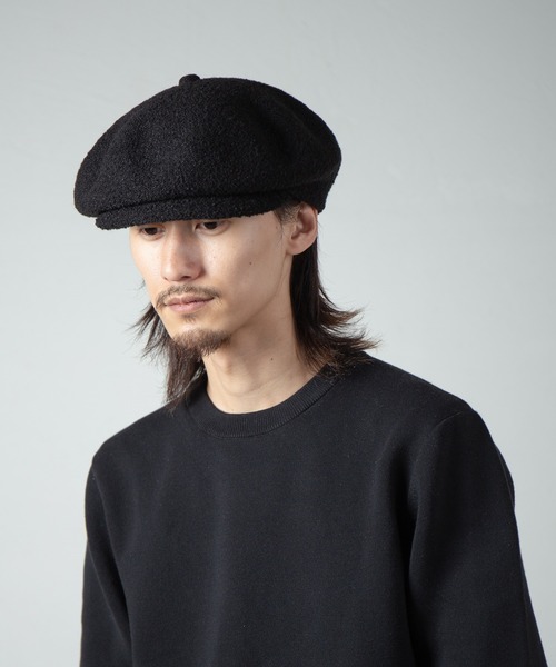 RACAL（ラカル） 帽子 キャスケット Curling Yarn Thermo Knit