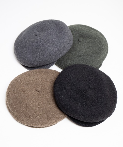 RACAL（ラカル） 帽子 キャスケット Curling Yarn Thermo Knit
