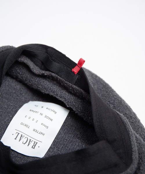 RACAL（ラカル） 帽子 キャスケット Curling Yarn Thermo Knit