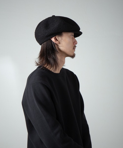 RACAL（ラカル） 帽子 キャスケット メンズ Curling Yarn Thermo Knit