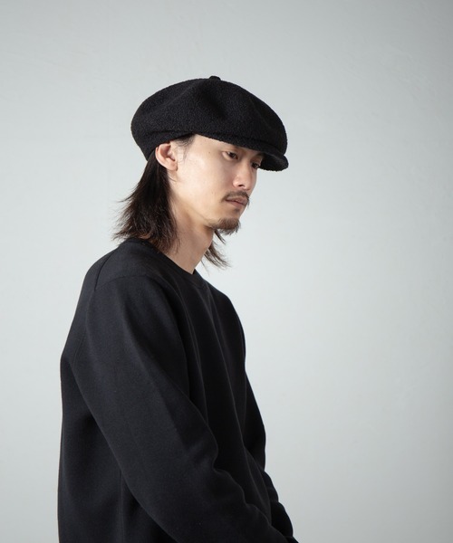 RACAL（ラカル） 帽子 キャスケット Curling Yarn Thermo Knit