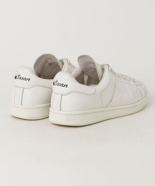 「London Shoe Make」 ローカットスニーカー 23.5cm ホワイト メンズ_画像2