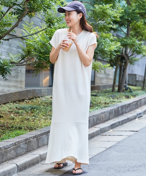 「CIAOPANIC TYPY」 半袖ワンピース ONE SIZE イエロー レディース_画像7