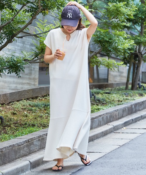 「CIAOPANIC TYPY」 半袖ワンピース ONE SIZE イエロー レディース_画像8