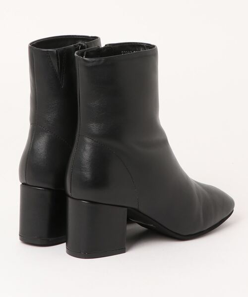 「ALPHA CUBIC」 ショートブーツ 23.5cm ブラック レディース_画像2