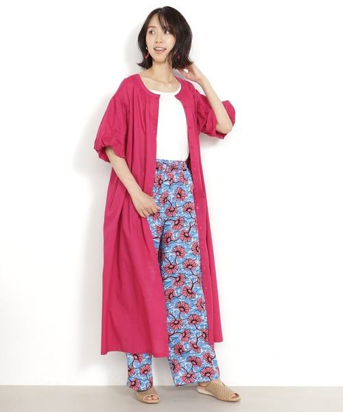 「FOUND GOOD」 イージーパンツ M ブルー レディース_画像5