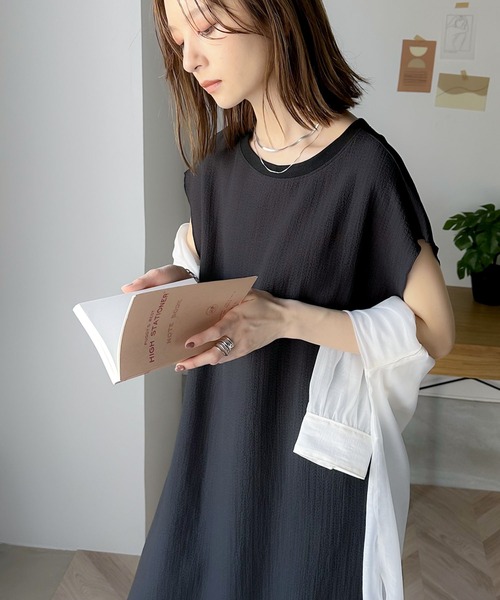 Java 半袖ワンピース LARGE ブラック レディース : ZOZOTOWN Yahoo!店