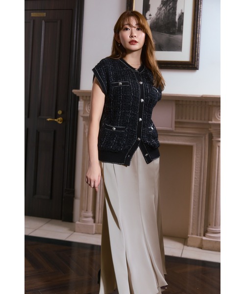 Her lip to ニット セーター Aveline Knit Gilet レディース