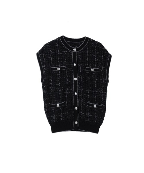 トップス Her lip to / Aveline Knit Gilet Her lip to ニット セーター Aveline Knit Gilet レディース