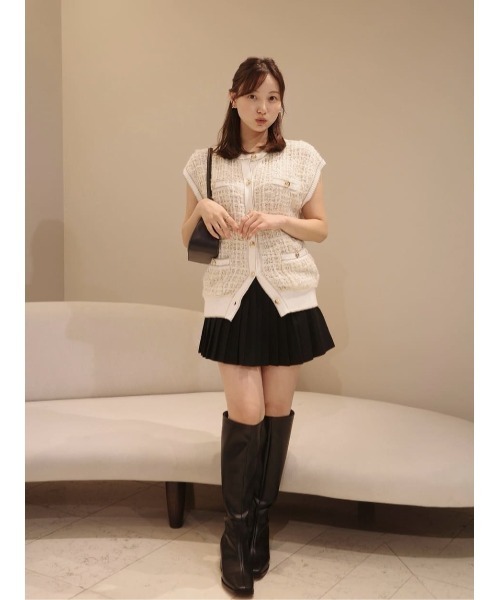 Her lip to ニット セーター Aveline Knit Gilet レディース