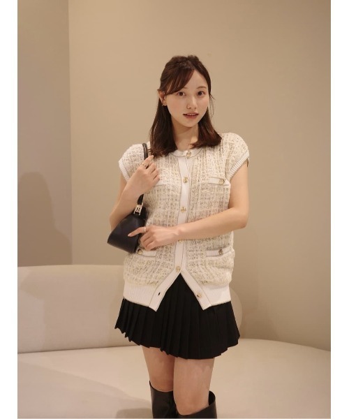 Her lip to ニット セーター Aveline Knit Gilet レディース