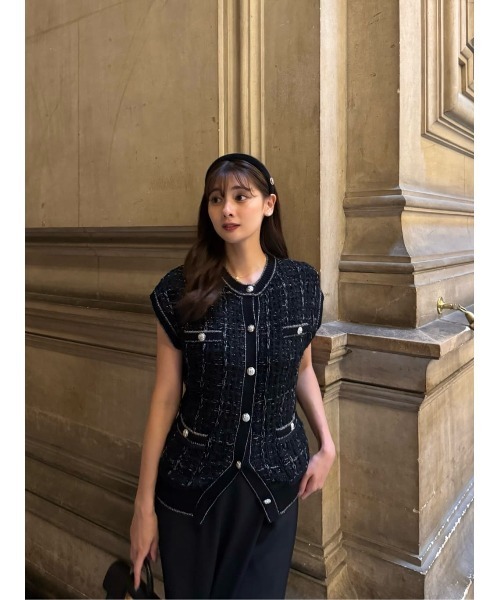 トップス Her lip to / Aveline Knit Gilet Her lip to ニット セーター Aveline Knit Gilet レディース