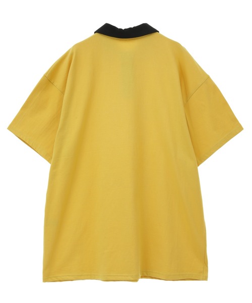 「Candy Stripper」 半袖カットソー 2 イエロー レディース_画像9