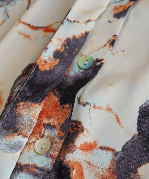 「antiqua」 半袖ワンピース FREE ベージュ レディース_画像4