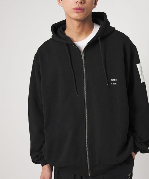 CITEN（シテン） パーカー 「CITEN」ライトスウェットジップパーカー