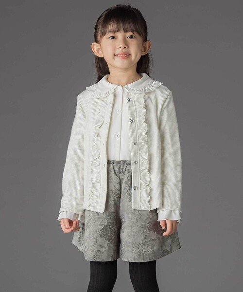 BeBe Petits Pois Vert（ベベ プチ ポワ ヴェール） ブラウス シャツ 