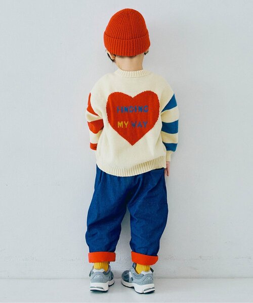 ニット セーター 「ジュニア対応」カラフルジャガードセーター キッズ 子供服 男の子 女の子 | p.premier | 08