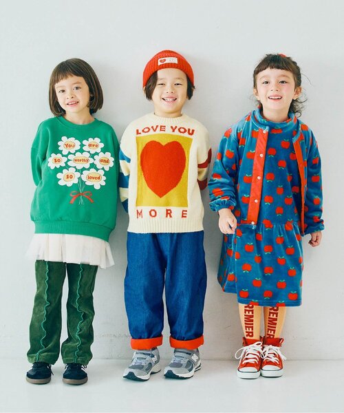 ニット セーター 「ジュニア対応」カラフルジャガードセーター キッズ 子供服 男の子 女の子 | p.premier | 09