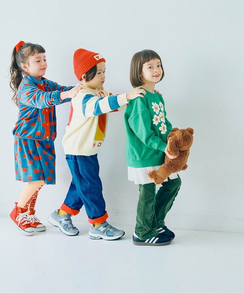 ニット セーター 「ジュニア対応」カラフルジャガードセーター キッズ 子供服 男の子 女の子 | p.premier | 10