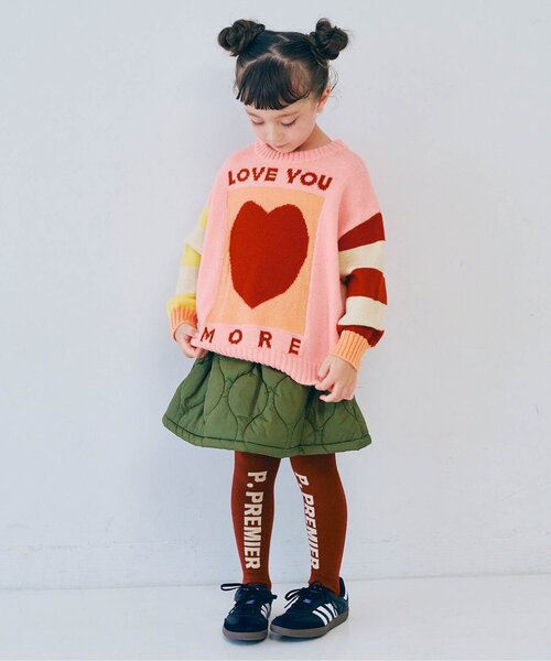 ニット セーター 「ジュニア対応」カラフルジャガードセーター キッズ 子供服 男の子 女の子 | p.premier | 14