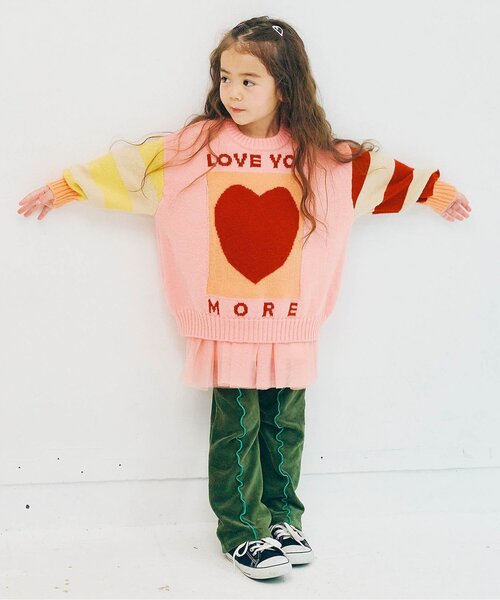 ニット セーター 「ジュニア対応」カラフルジャガードセーター キッズ 子供服 男の子 女の子 | p.premier | 17