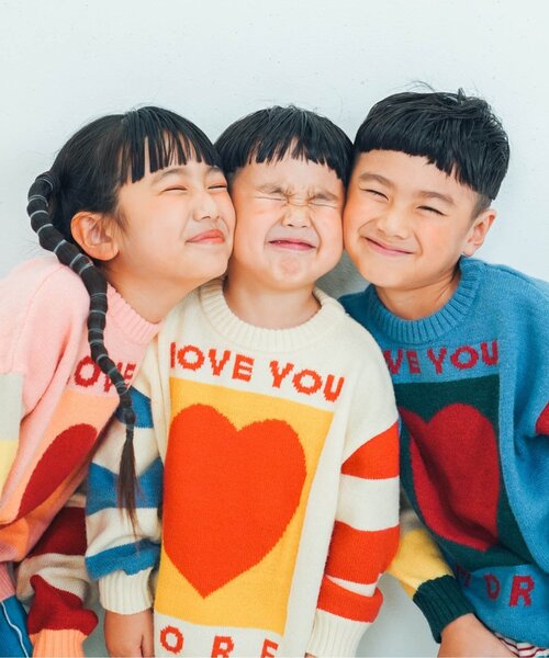 ニット セーター 「ジュニア対応」カラフルジャガードセーター キッズ 子供服 男の子 女の子 | p.premier | 20