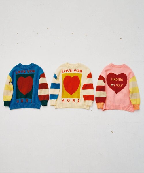 ニット セーター 「ジュニア対応」カラフルジャガードセーター キッズ 子供服 男の子 女の子 | p.premier | 22