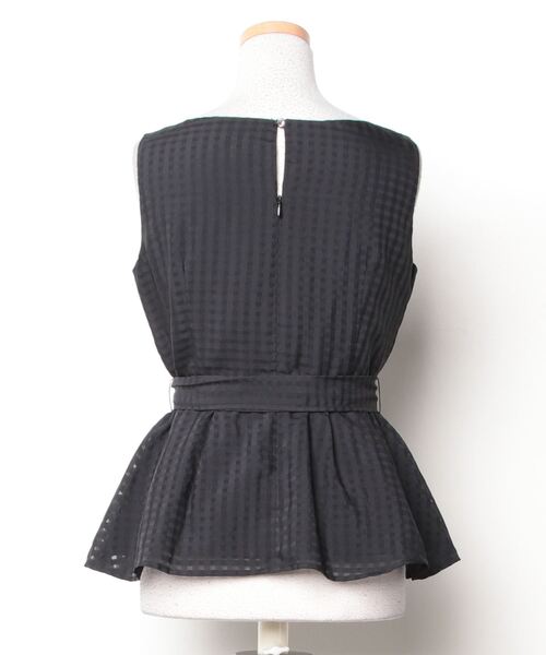「PROPORTION BODY DRESSING」 ノースリーブブラウス 3 ブラック レディース_画像2