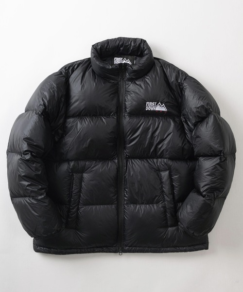 FIRST DOWN（ファーストダウン） ダウンジャケット S ブラック メンズ