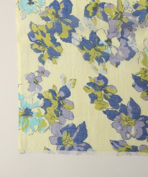 「Comme ca Mature」 ストール FREE パープル レディース_画像5