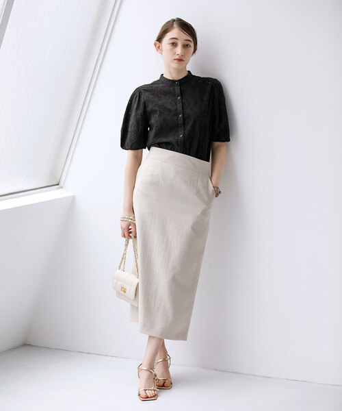 La TOTALITE（ラ トータリテ） タイトスカート 36 ブラック レディース