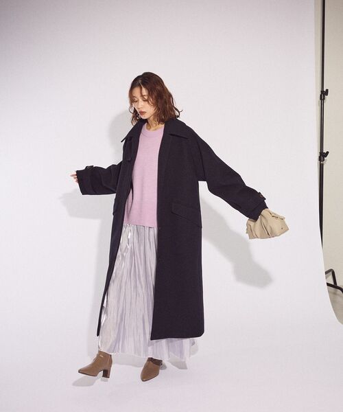 Green Parks（グリーンパークス） スカート シャイニーサテンセルフ