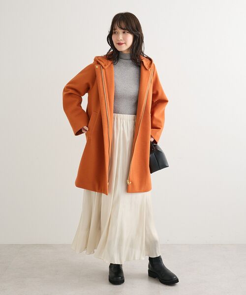 Green Parks（グリーンパークス） スカート シャイニーサテンセルフ