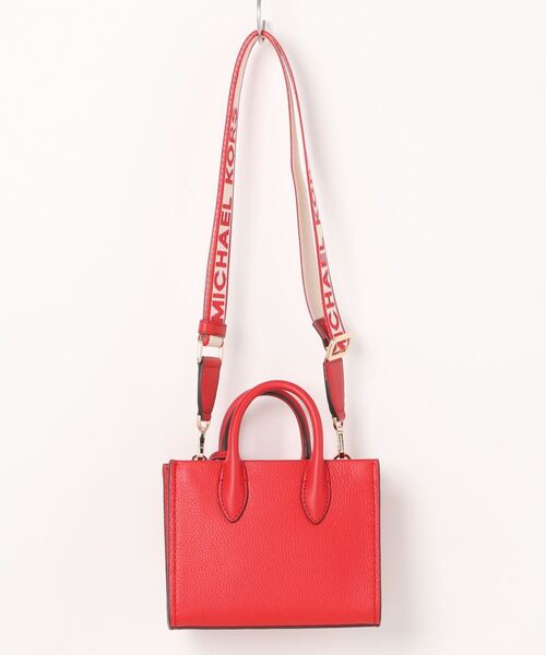 「MICHAEL KORS」 ボストンバッグ FREE レッド レディース_画像2