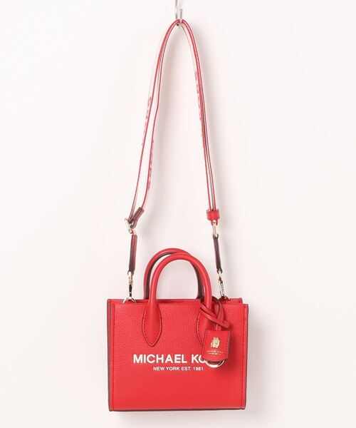 「MICHAEL KORS」 ボストンバッグ FREE レッド レディース_画像5