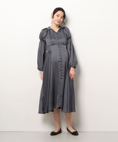 CELFORD（セルフォード） 長袖ワンピース 36 グレー レディース