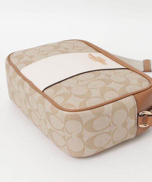 新品 COACH コーチ ベージュ ショルダーバッグ COACH（コーチ） ショルダーバッグ - ベージュ レディース : ZOZOTOWN