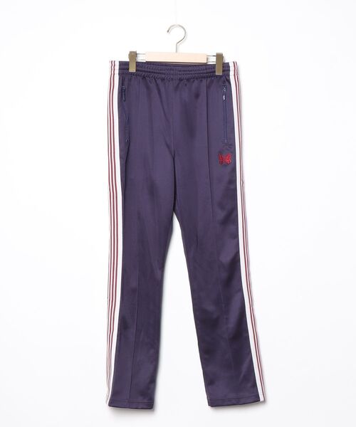 needles ライン パンツ Needles（ニードルス） ワンポイントジャージパンツ S パープル