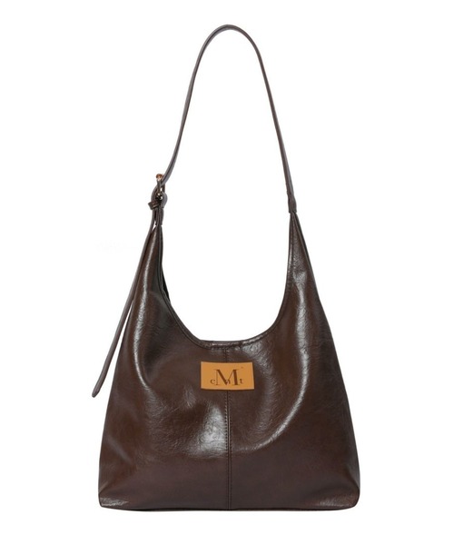 MUCENT クレセントレザーショルダーバッグ 男女共用 MUCENT（ムセント） ショルダーバッグ バッグ 「UNISEX」MUCENT