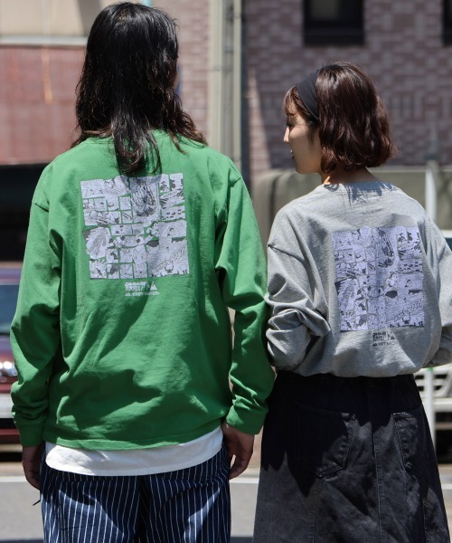 【新品未使用】RADIATE フリル付き長袖Tシャツ オリーブグリーン　ヤマダヤ クリフメイヤー[公式] UVカットさらロンT(メジェド様) KIDS J2537834