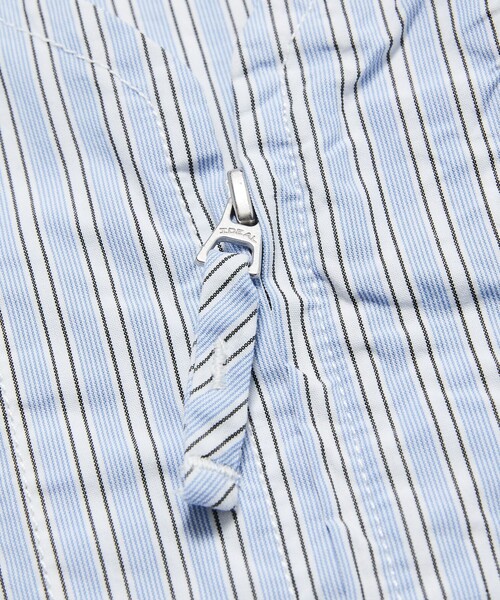 「HINSON」 長袖シャツ MEDIUM ブルー メンズ_画像3