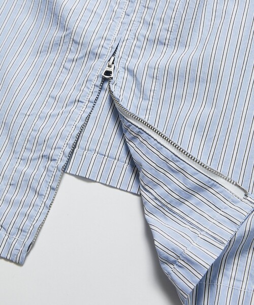 「HINSON」 長袖シャツ MEDIUM ブルー メンズ_画像5