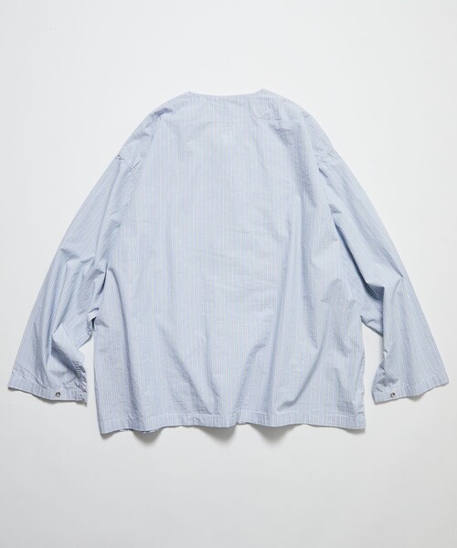 「HINSON」 長袖シャツ MEDIUM ブルー メンズ_画像7