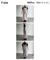 「CPCM」 キャミソールワンピース FREE ブラック レディースの画像7