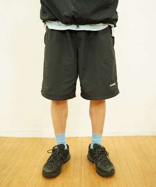 「BROKEN BASE」 ハーフパンツ MEDIUM ネイビー メンズ_画像7