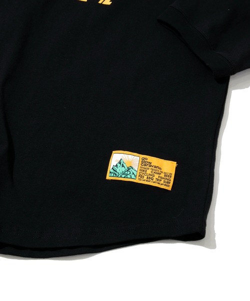 「go slow caravan」 長袖Tシャツ X-LARGE ブラック メンズ_画像6