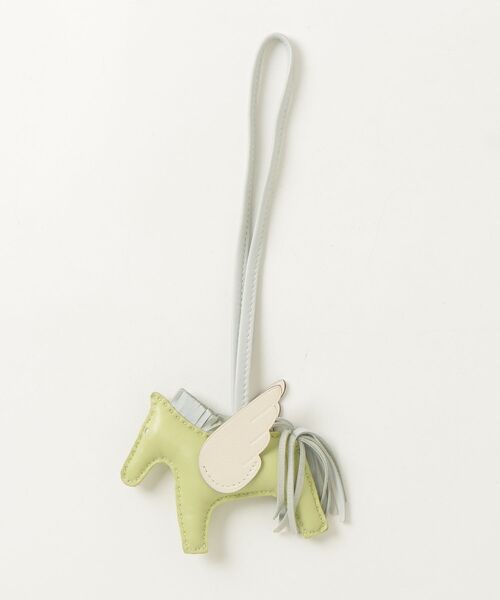 HERMES（エルメス） ロデオ ペガサス PM チャーム - グリーン