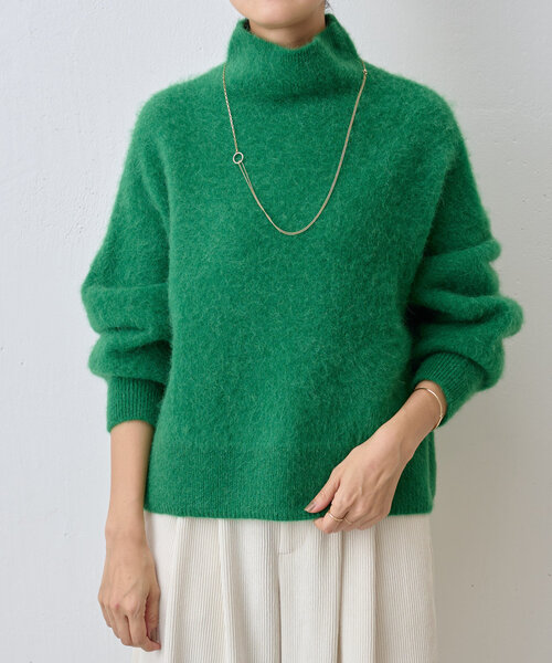 BEARDSLEY ピンク セーター サイズF Amazon | [BEARDSLEY] [ビアズリー] ファーニットフレアープルオーバー