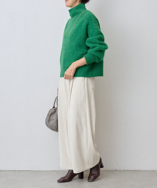 BEARDSLEY（ビアズリー） 長袖ニット FREE ピンク レディース